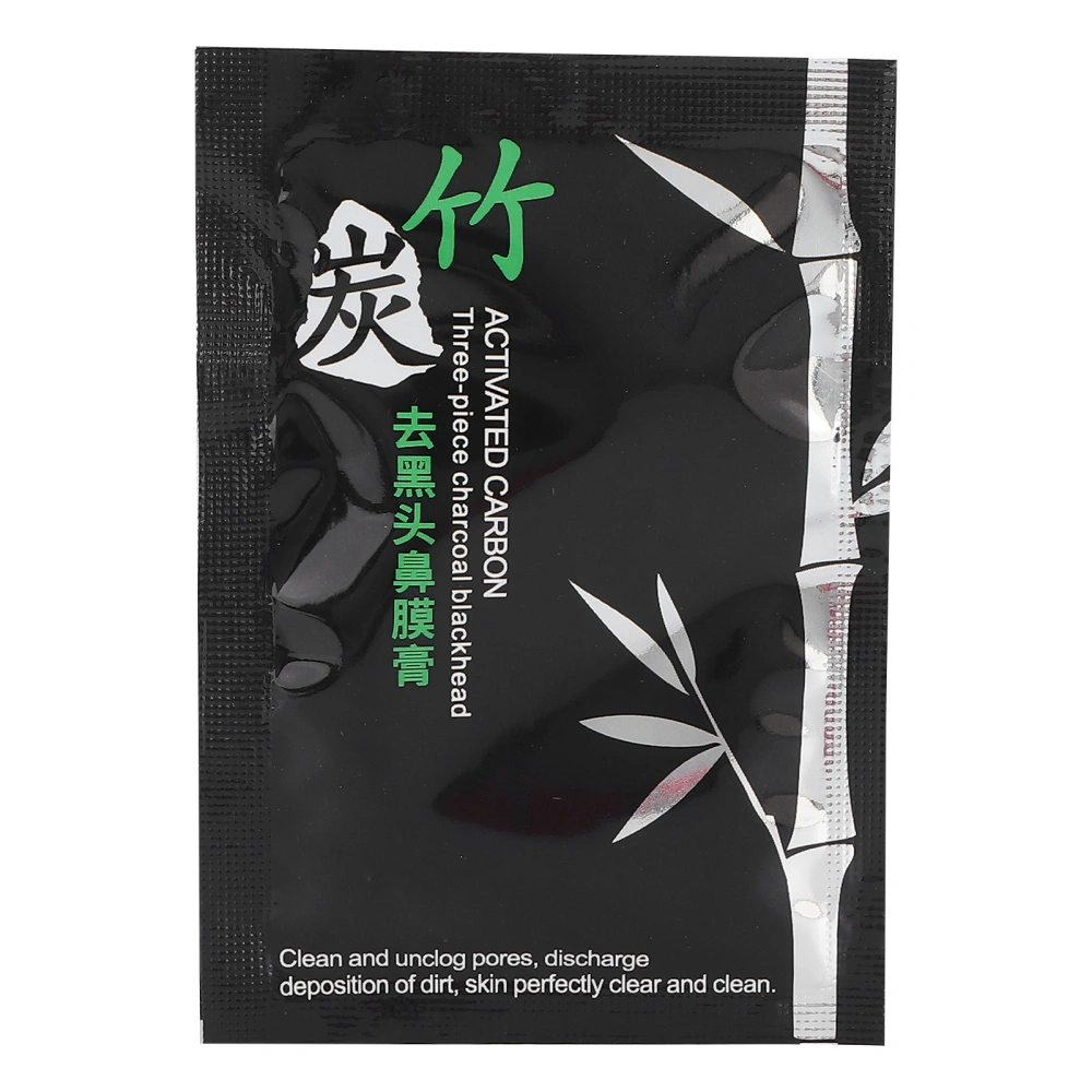 Organic Cleansing Nose Strips Bamboo Charcoal Blackhead Remove Strips Peel Off Nose Patch