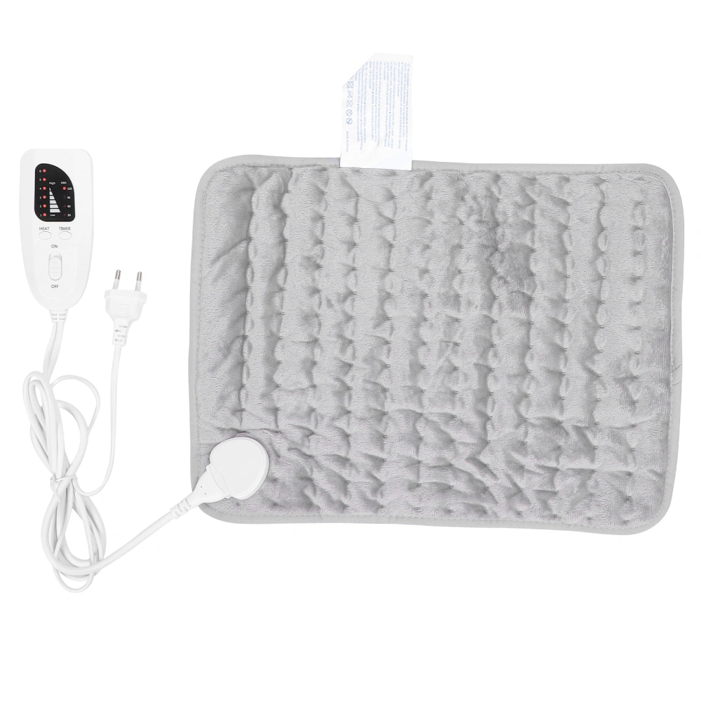 Physical Therapy Heating Pad Small Slate Grey 6 Gear Temperature Adjustment Electric PadEU Plug 220V