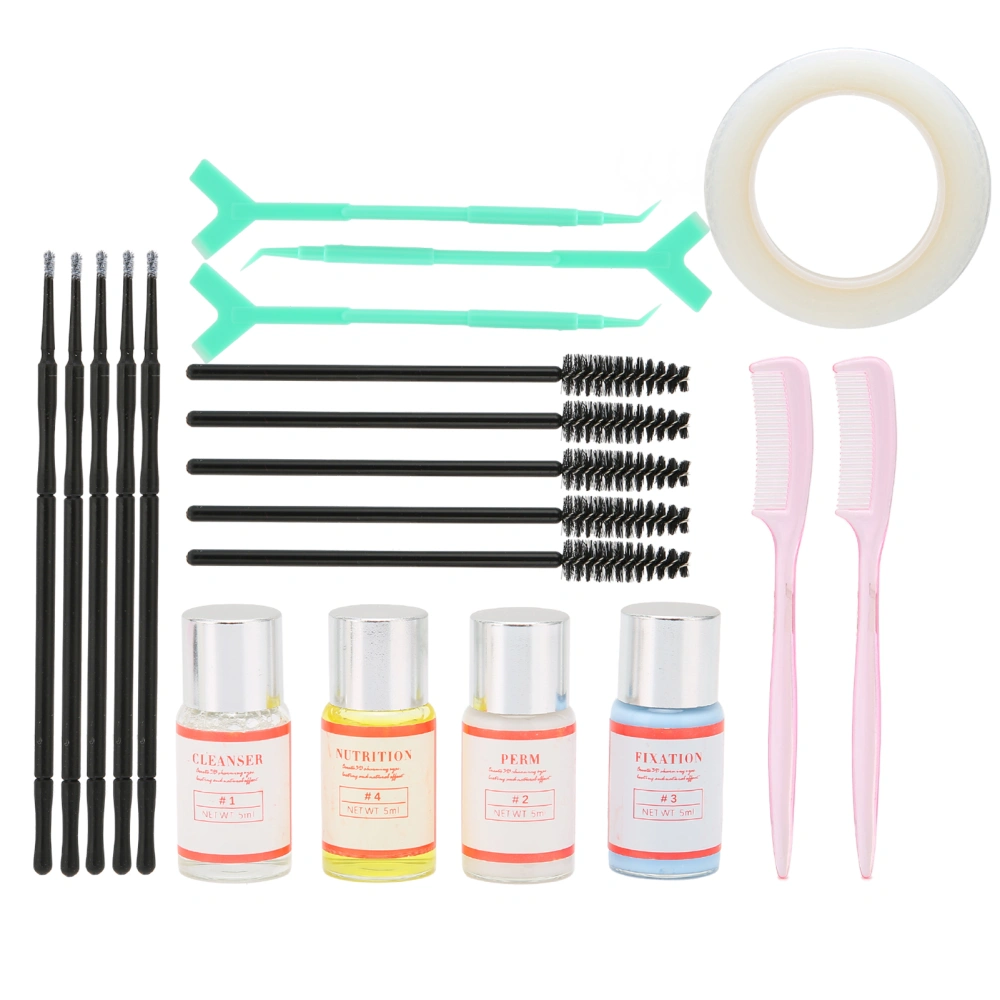 Eyebrow Eyelash Perming Kit Liquid Eyelashes Eyebrow Perming Lifting Curling Set