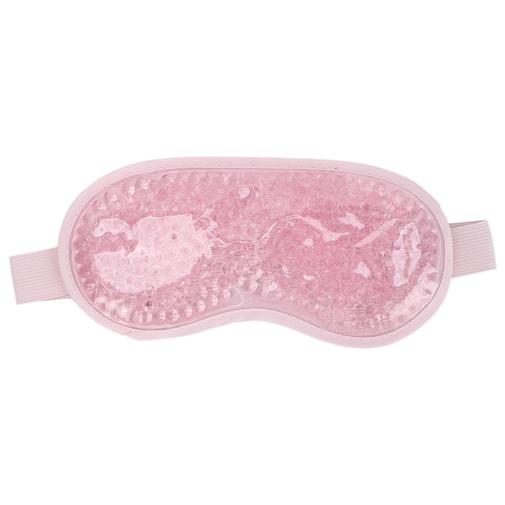 Gel Eye Pack Reusable PVC Hot Cold Cooling Compress Gel Eye Pad Therapy for SleepingPink