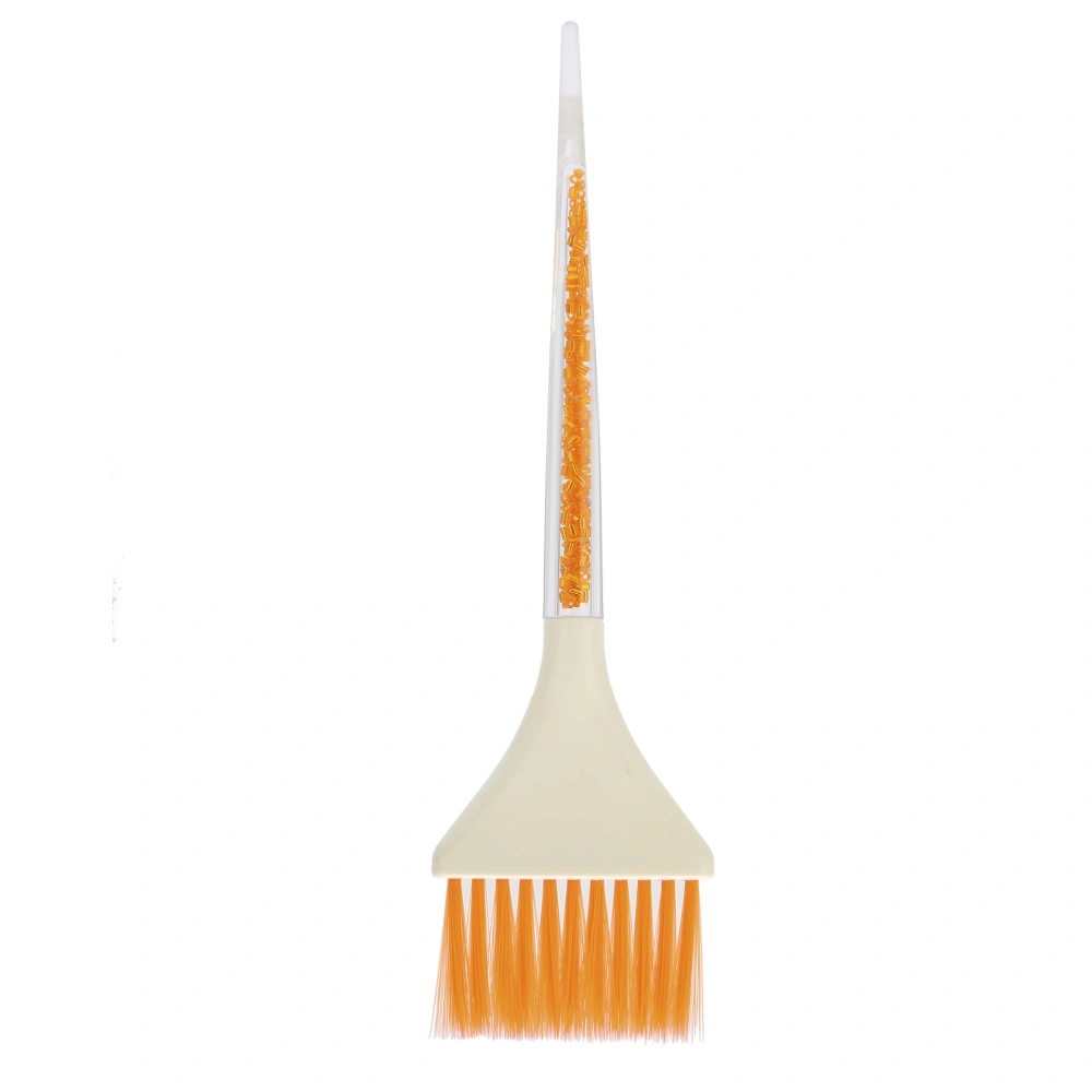 Professional Hair Coloring Brush Color Tint Applicator Plastic Hair Dyeing Brush for BarberOrange