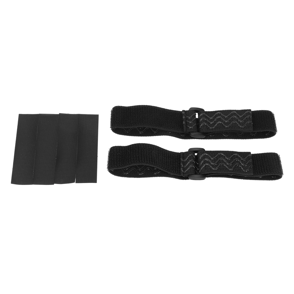 2pcs Knee Boots Straps AntiSlip Boots Fixed Belt Straps with 4pcs Adhesive Tapes