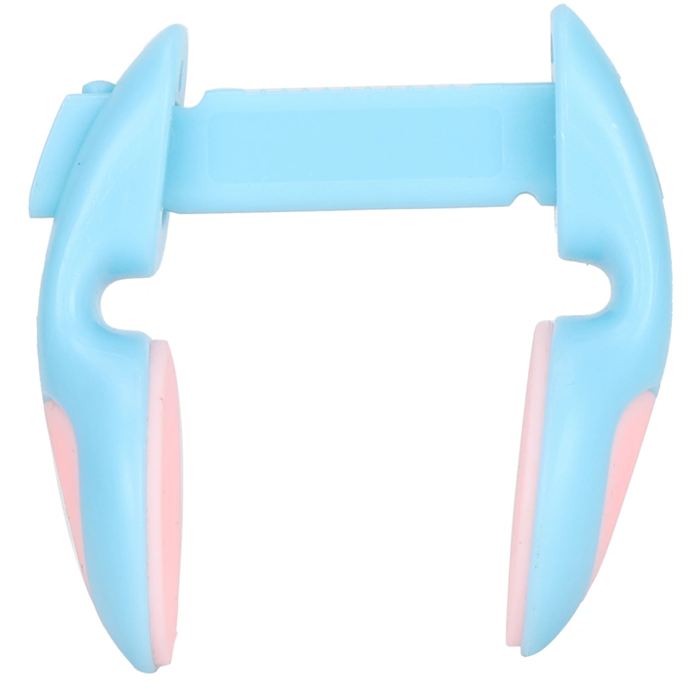 Professional Nose Bridge Straightener Corrector Portable Silicone Nose Shaper ClipBlue