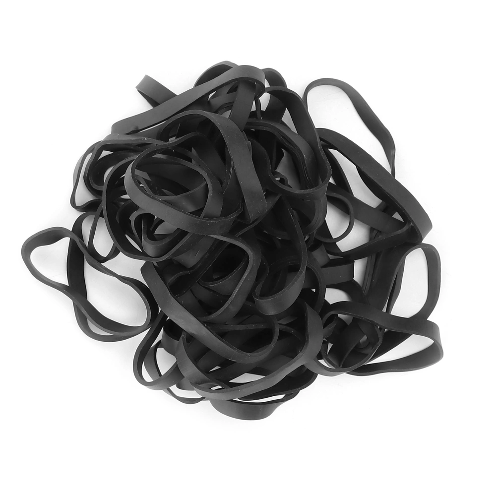 50 Pcs Tattoo Rubber Bands Black Soft Elastic Tattoo Machine Part for Tattoo Coil Machine Gun