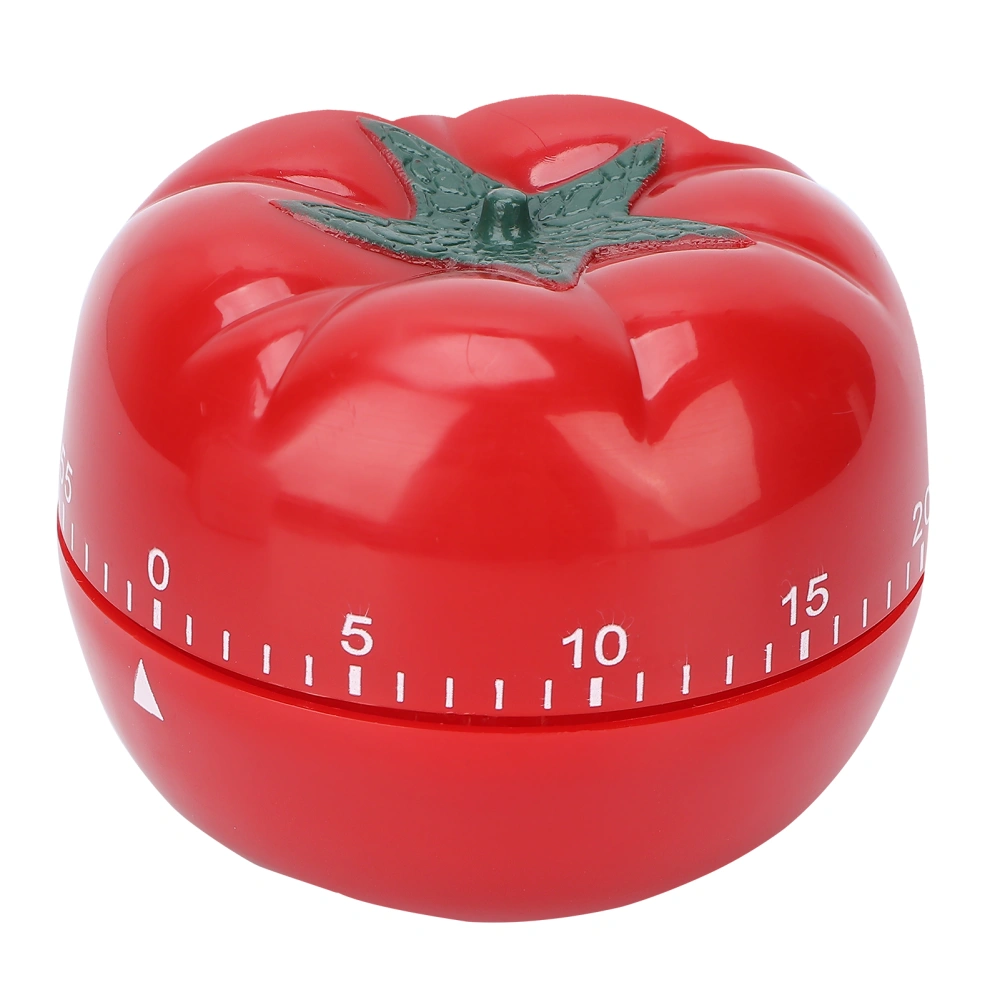 Tomato Shaped Mechanical Wind Up Timer Home Beauty Salon Rotating Count Down Timer