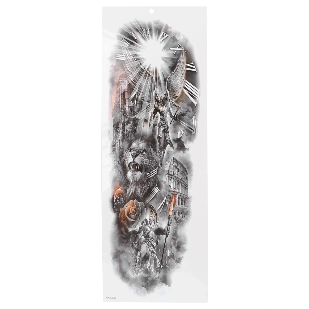 Professional Men Women Waterproof Arm Tattoo Sticker Full Arm Temporary Tattoo StickerTQB‑062