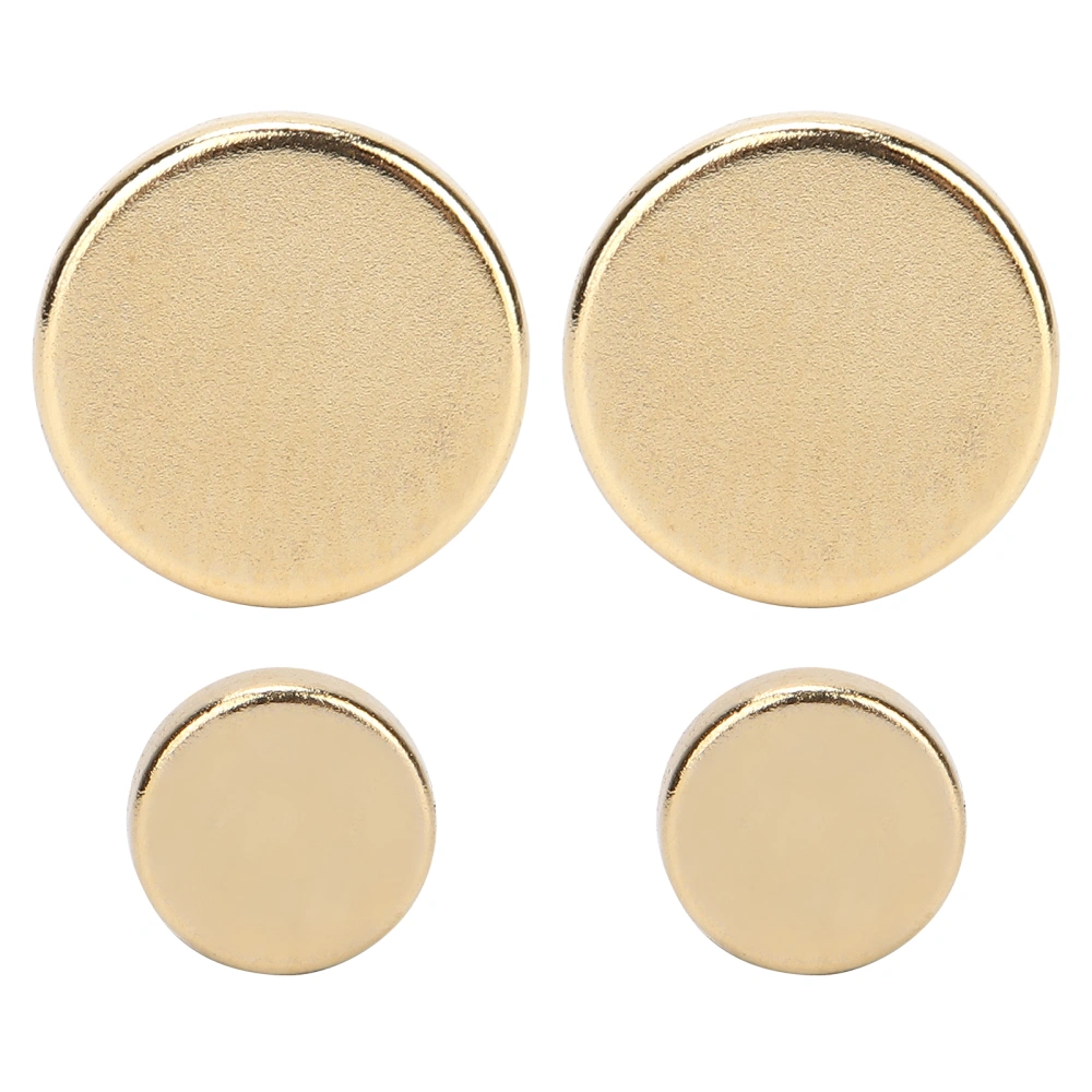 Weight Loss Magnetic Therapy Earring Magnet Slimming Acupoints Stimulating Ear Stud GoldWithout Hole