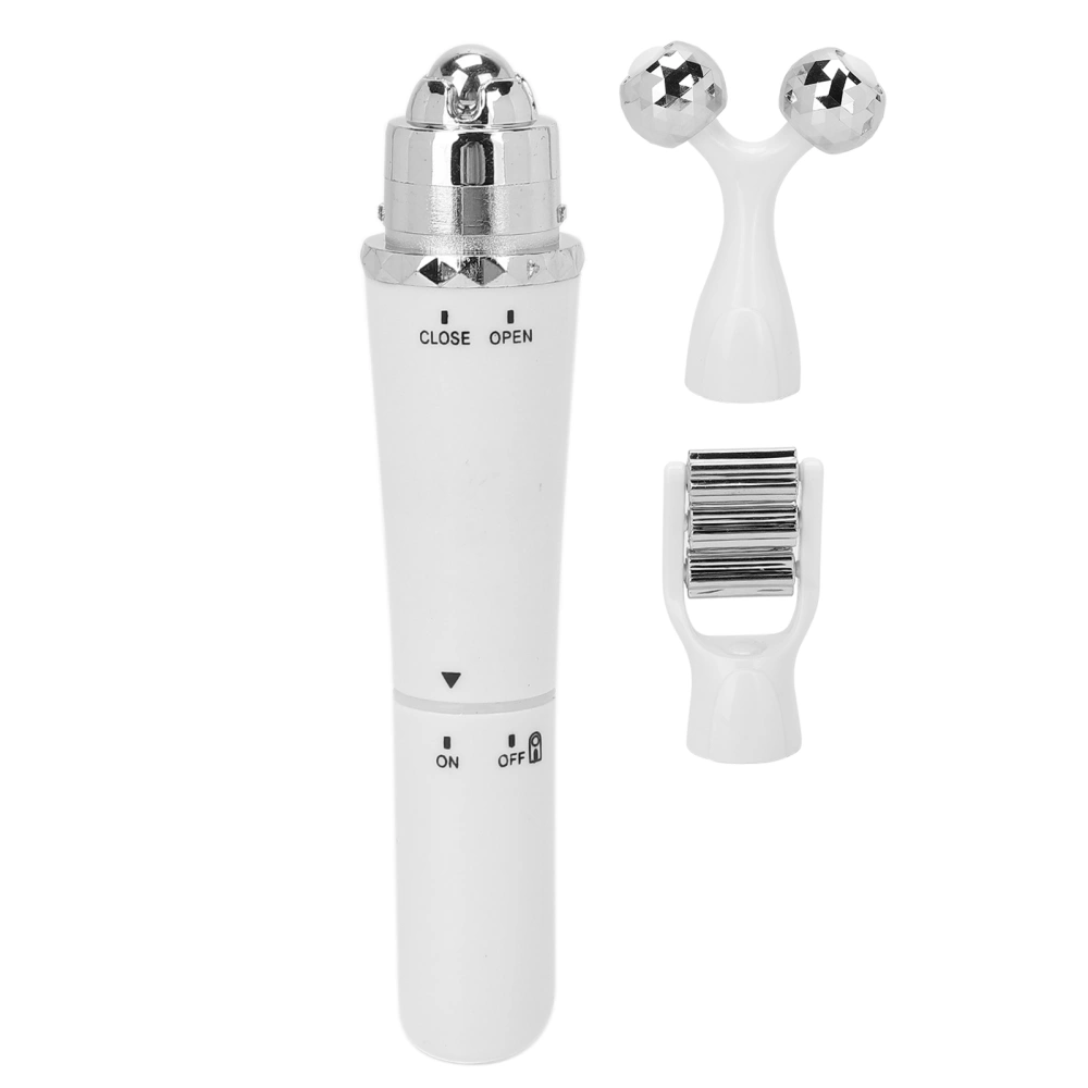 3 in 1 Facial Massager Roller Electric 3D Face Lift Beauty Roller AntiWrinkles Facial Massager