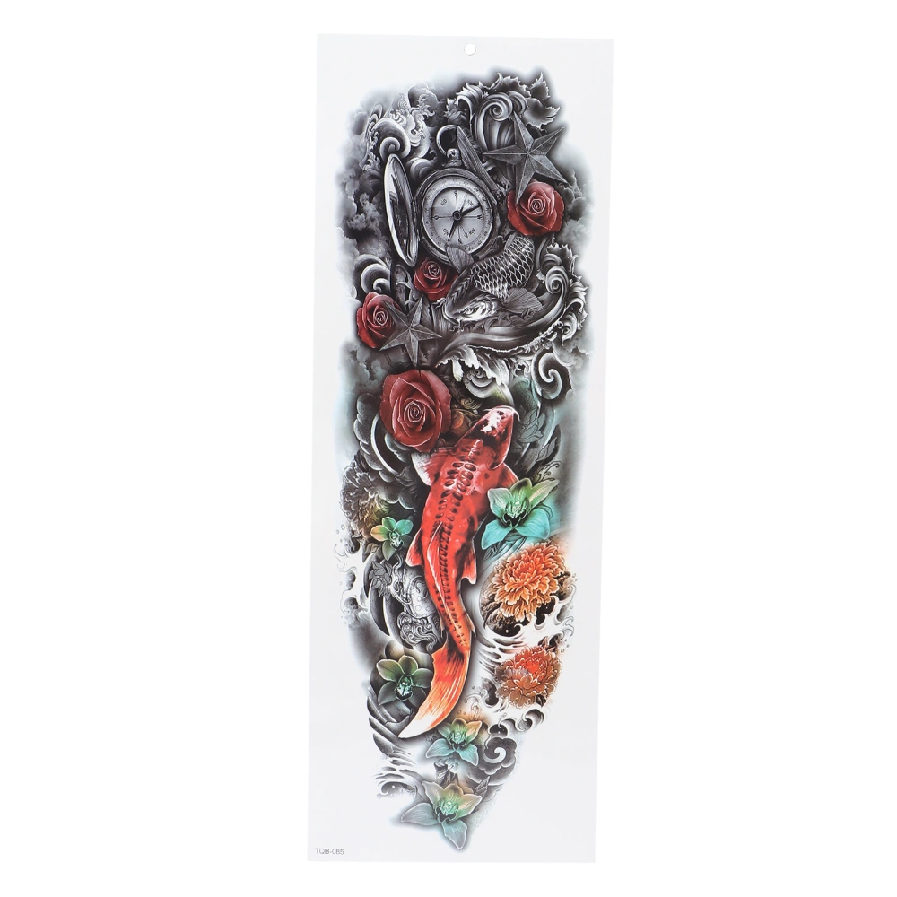 Waterproof Full Arm Tattoo Sticker Unisex Exquisite Pattern Temporary Tattoo StickerTQB-085