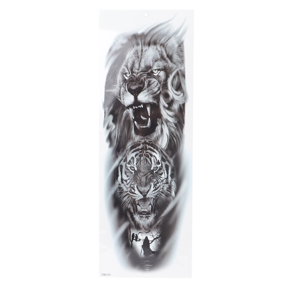 Unique Pattern Waterproof Arm Tattoo Sticker Unisex Temporary Full Arm Tattoo StickerTQB-074