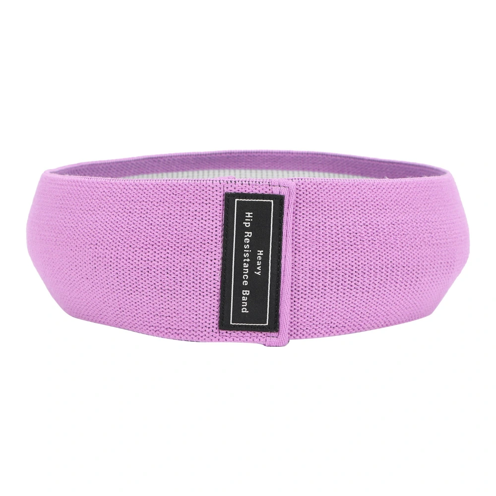 Exercise Resistance Band NonSlip Fitness Elastic Stretching Workout Band Pull Strap Belt(Purple )