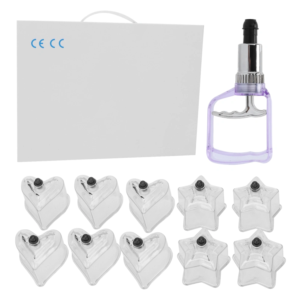 Professional Vacuum Suction Cupping Therapy Set Massage Cupping Cup Kit Pump Gun