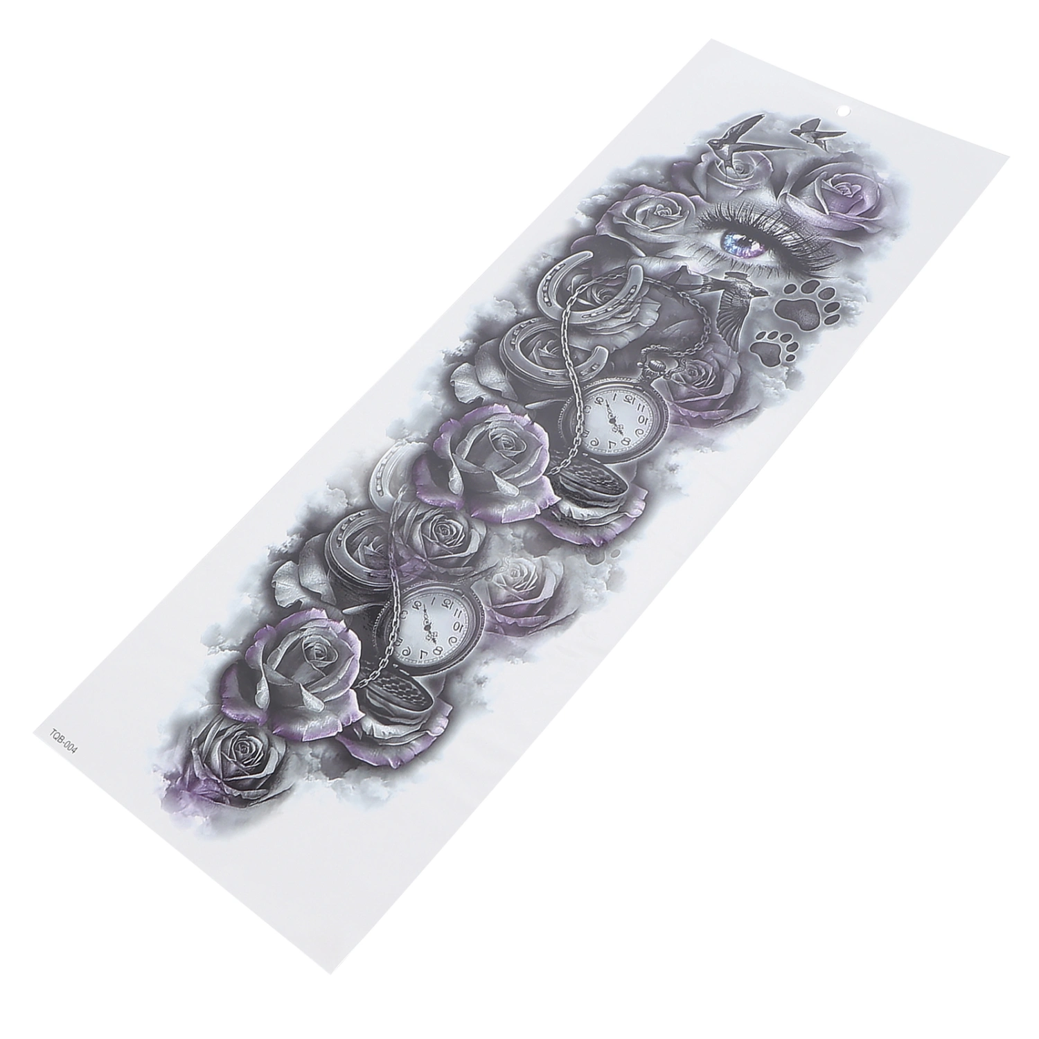 Makeup Fake Full Arm Temporary Tattoo Sticker Waterproof Body Art Tattoo Sticker TQB-004