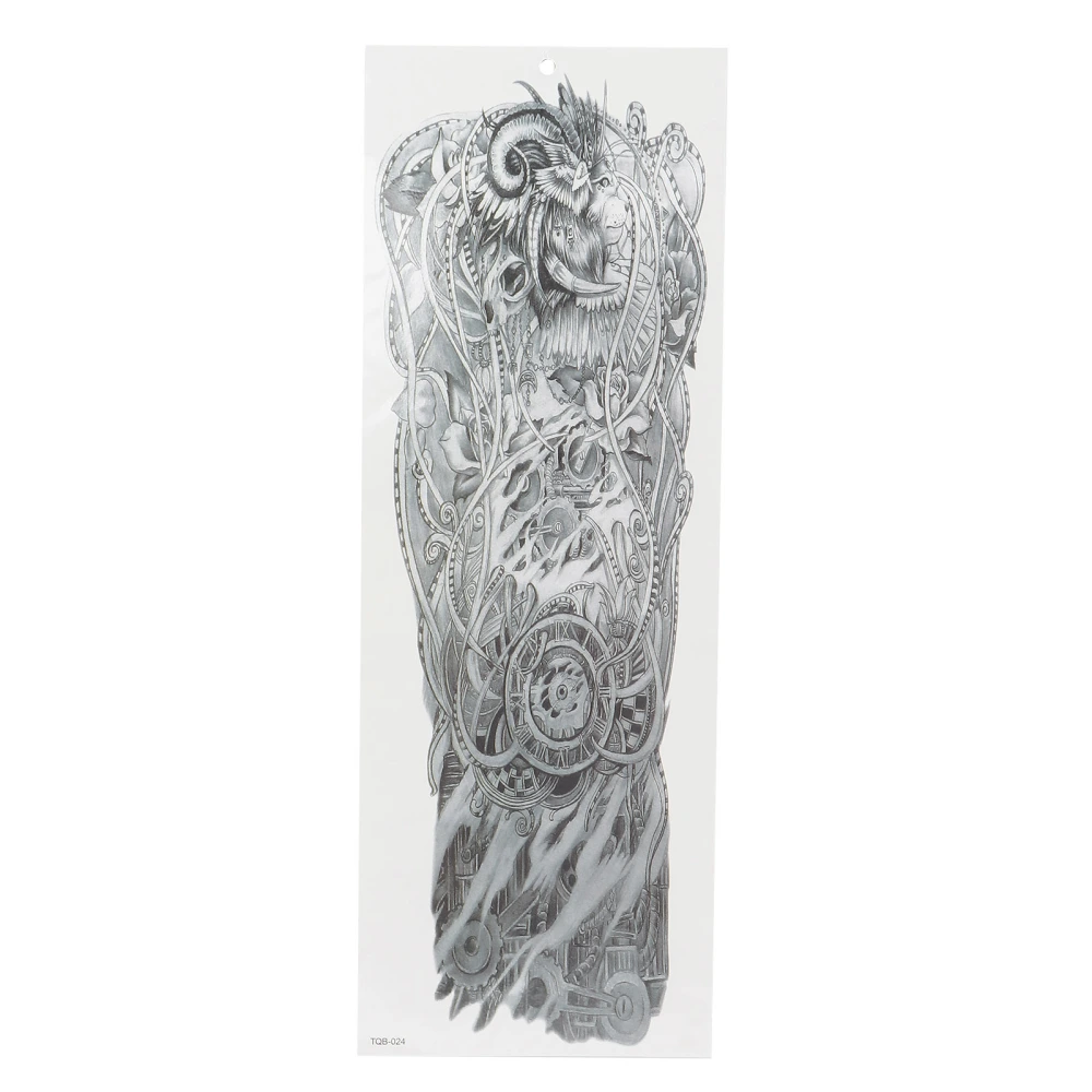 Temporary Full Arm Tattoo Sticker Waterproof Long Lasting Large PatternTattoo StickersTQB-024