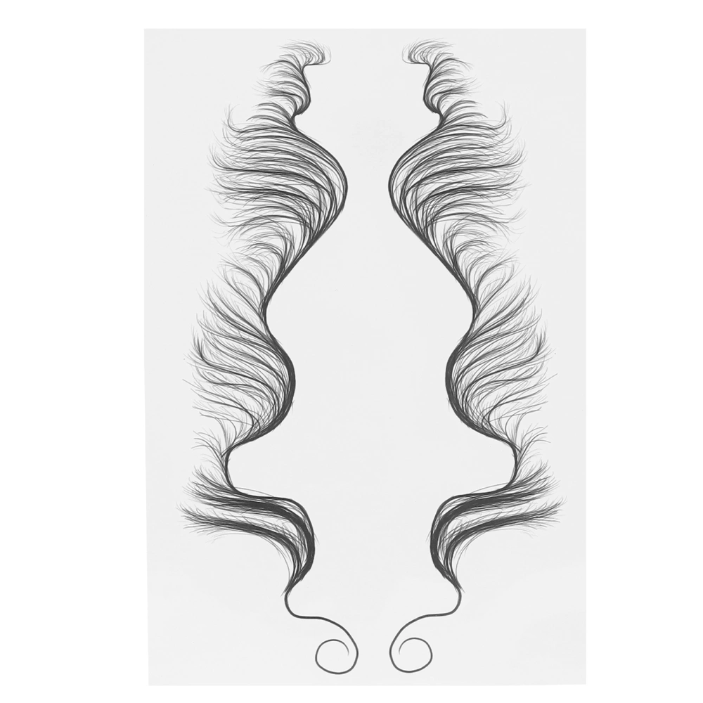 Hair Tattoo Sticker Edges Hairstyles Tattoo Edge Hair Waterproof Fake Hairline StickerHE-04