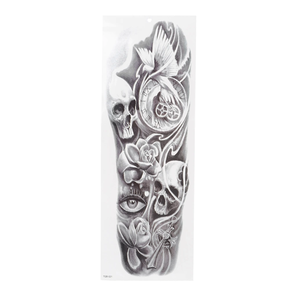 Temporary Full Arm Tattoo Sticker Waterproof Long Lasting Large PatternTattoo StickersTQB-021