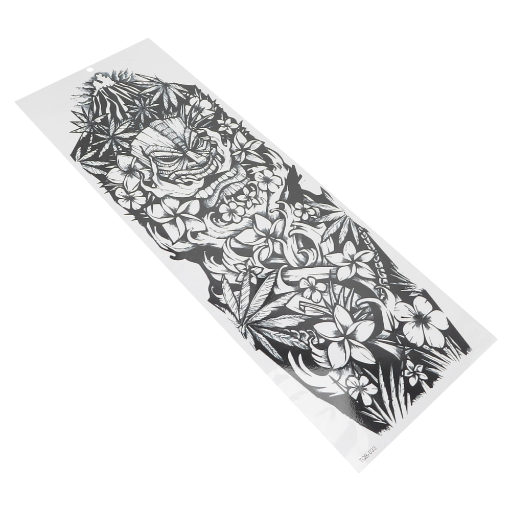 Tattoo Transfer Stickers Temporary Full Arm Tattoo Sticker Waterproof Body Art Tattoo StickerTQB‑033