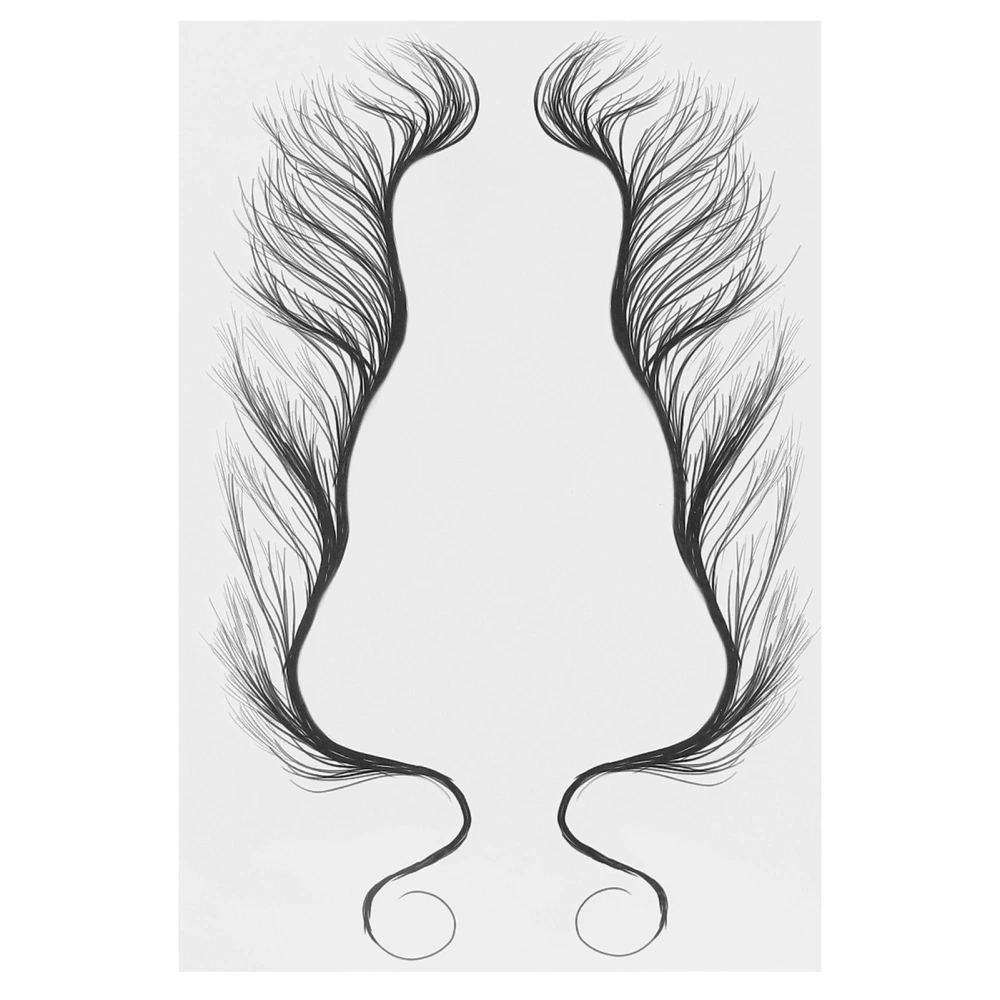 Hair Tattoo Sticker Edges Hairstyles Tattoo Edge Hair Waterproof Fake Hairline StickerHE-01