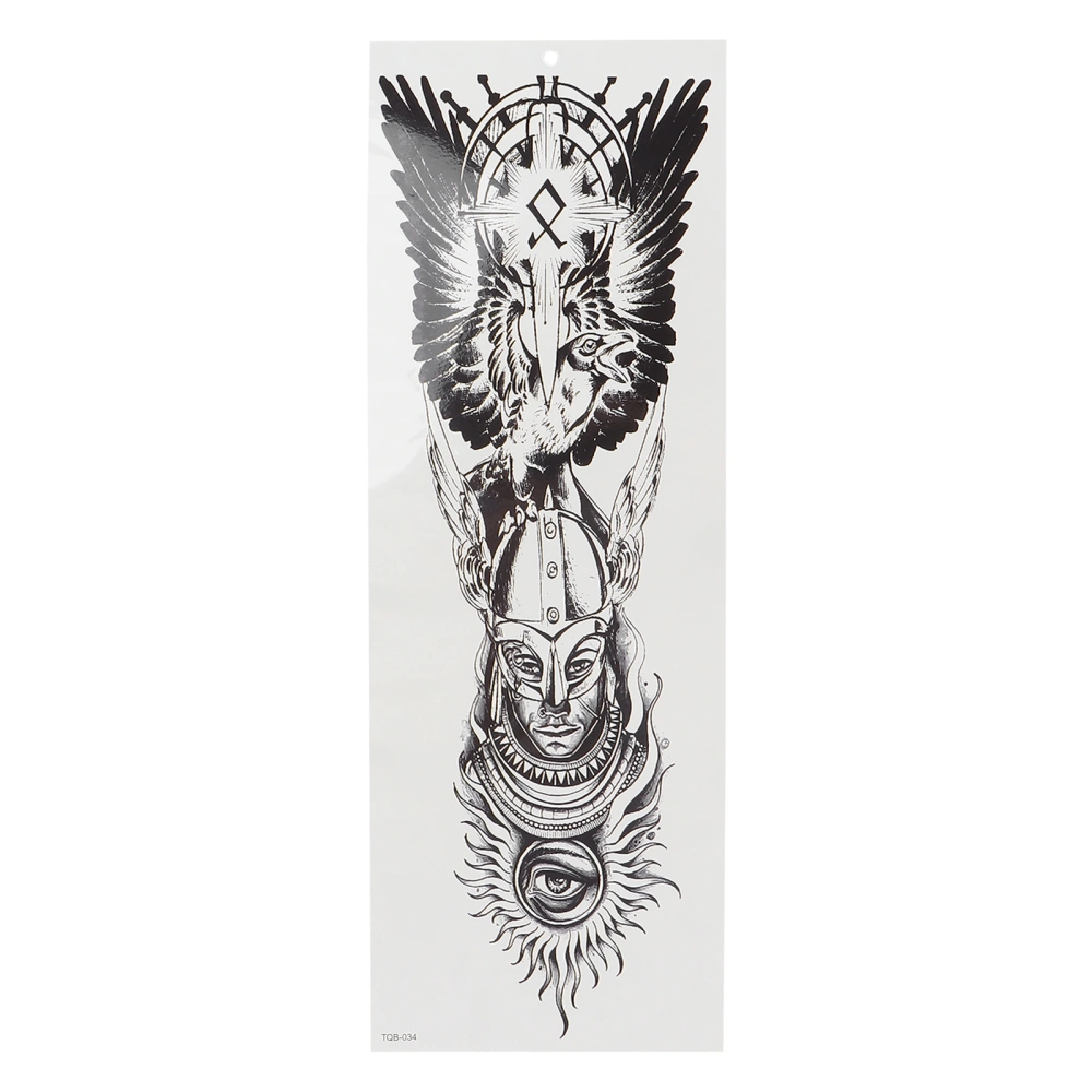 Tattoo Transfer Stickers Temporary Full Arm Tattoo Sticker Waterproof Body Art Tattoo StickerTQB-034