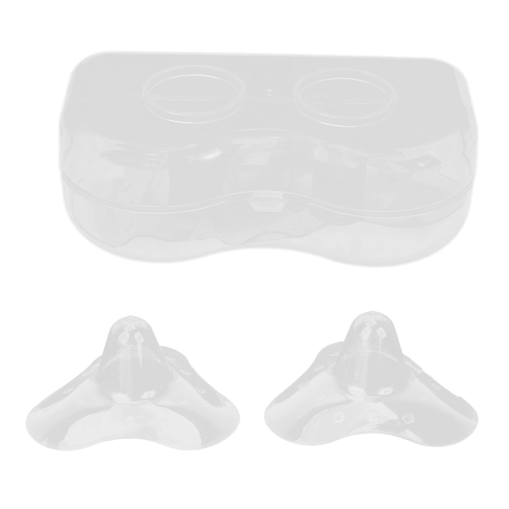 Premium Nipple Shield NonToxic Nipple Protection Cover for Flat Inverted Small Nipples