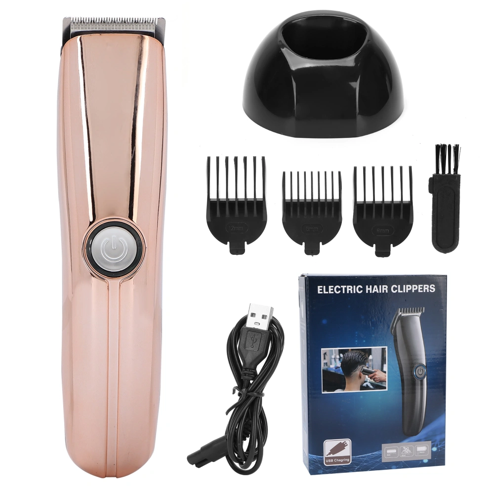 Professional Hair Cutting Kit Rechargeable Electric Hair Clippers Cordless Hair Grooming Clipper