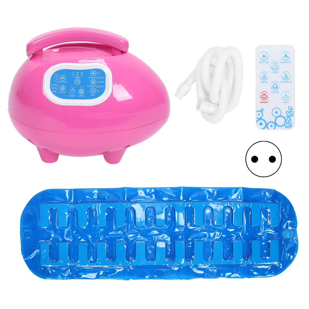 Electric Bathtub Bubble Massage Mat Full Body Bubbling Bath Thermal Massager Machine 8 ButtonEU Plug 220V