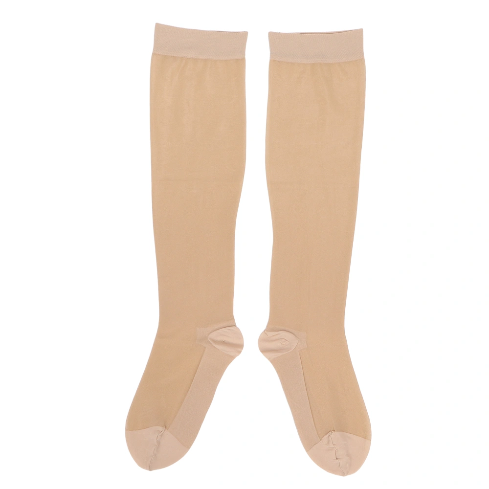 Breathable Compression Stockings Elastic OverTheCalf Socks AntiVaricose Vein Stockings(L/XL )