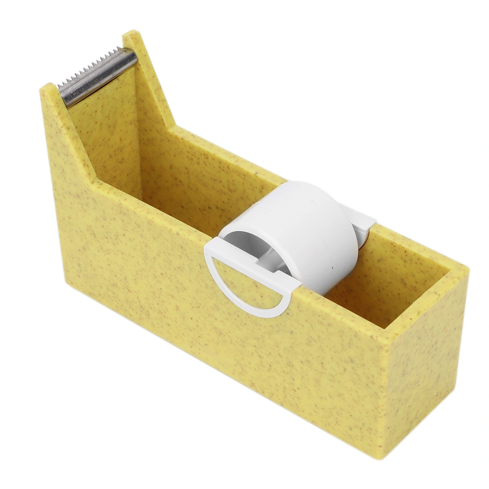 Portable Eyelash Extension Tape Dispenser Home Beauty Salon Desktop Tape Cutter HolderYellow