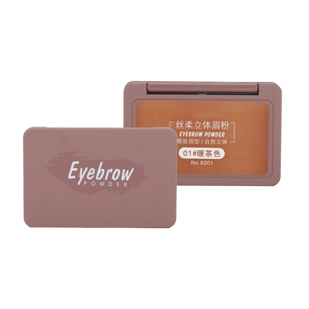 Waterproof Sweatproof Brow Powder Long Lasting Eyebrow Powder Makeup Tool 2.5g X 2 Colors