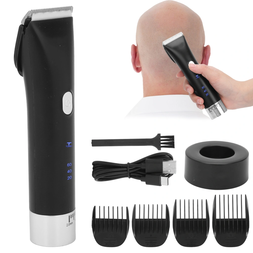 Rechargeable Electric Hair Clipper Men's Cordless Haircutting Kit Hair Grooming Clipper