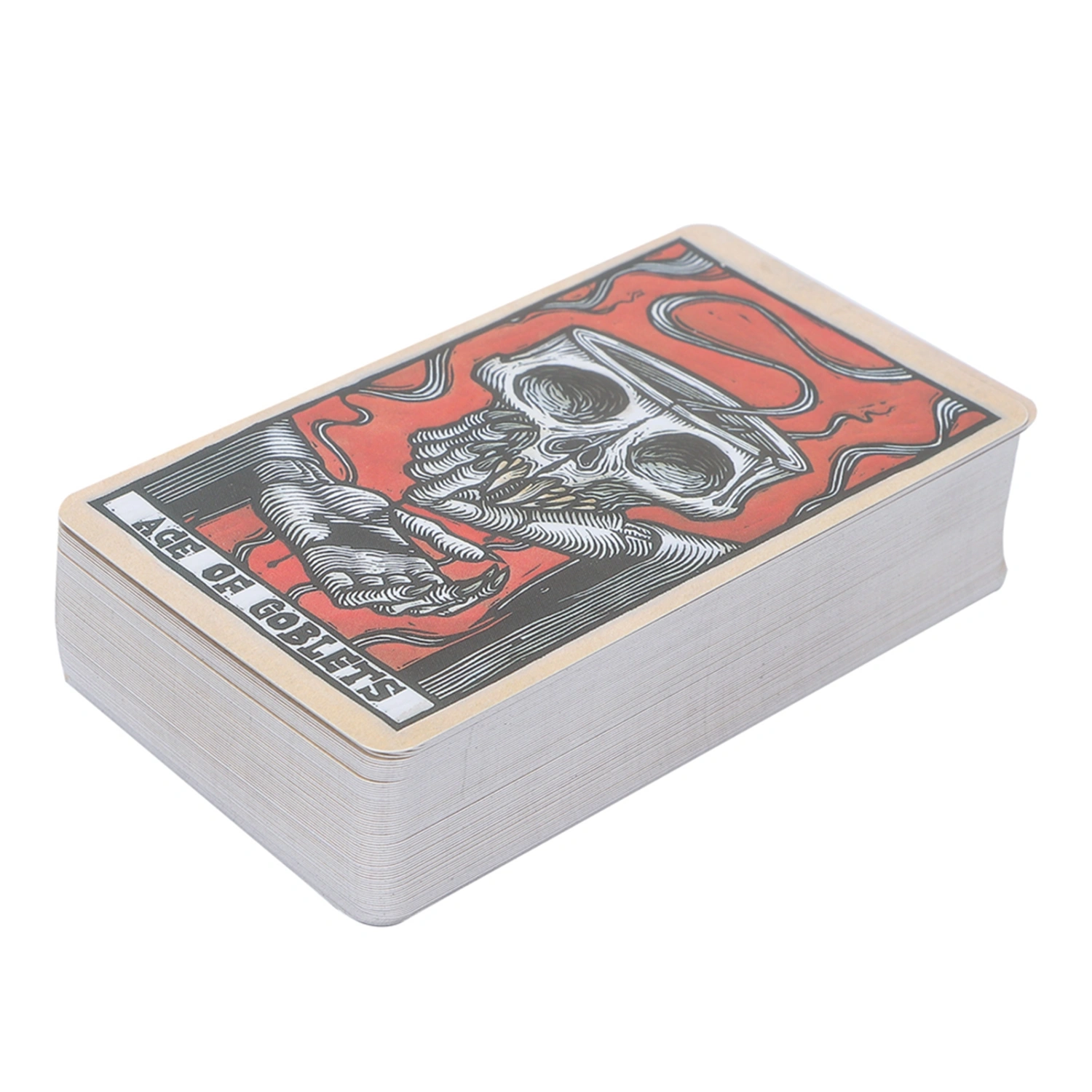 Unique Tarot Card Deck Portable Fate Divination Card Future Telling Board Game for Beginner