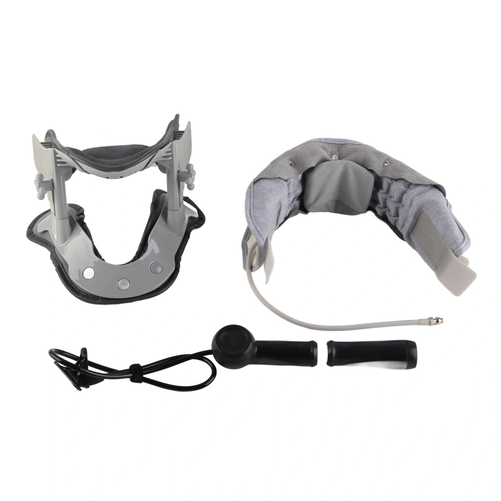 Inflatable Cervical Neck Traction Stretcher Adjustable Neck Stretching Correction Therapy Device