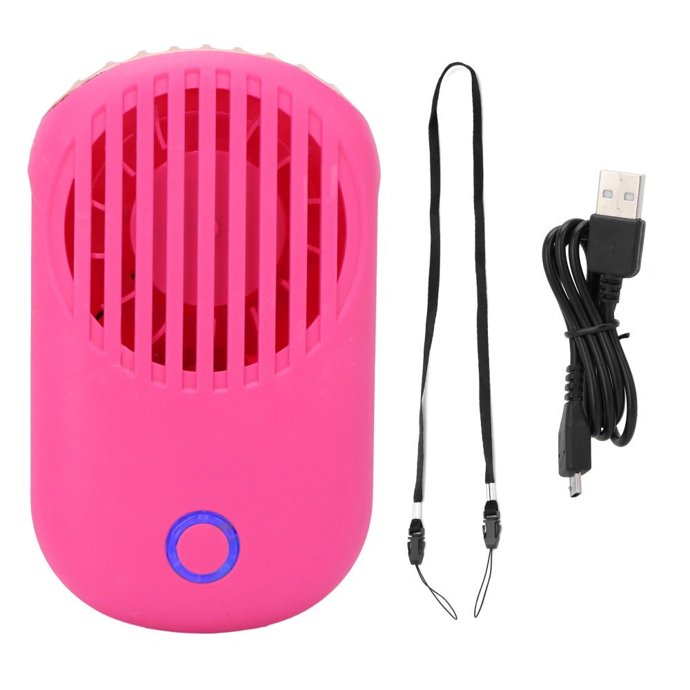 Eyelashes Dryer Fan Mini Portable Air Conditioning Bladeless Nail Art Blower FansRose Red