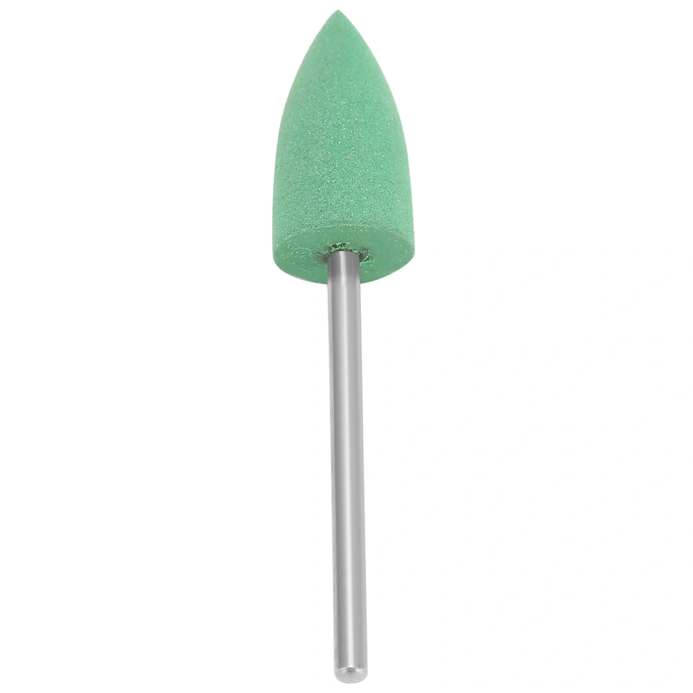 240 Grit Silicone Rubber Dental Polishing Burs Dental Grinding Polisher Burs Drill Bit AccessoryXL Green