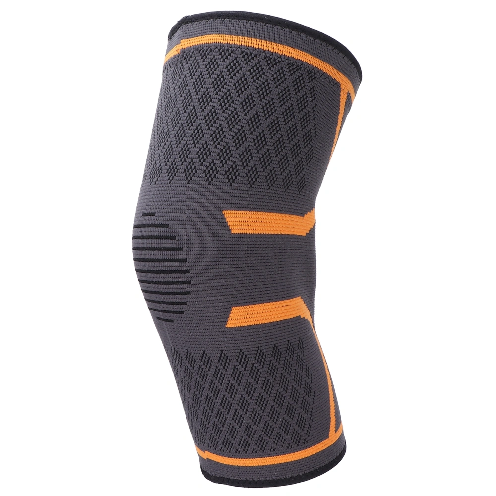 Knee Compression Sleeve Support Breathable NonSlip Protection Knee Brace for Men Women(L )