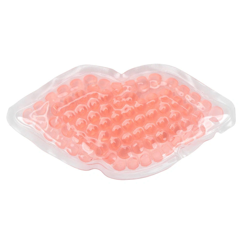 12cm Lip Shape Ice Pack Small Wounds Cold Compress Relieve Slight Swelling Gel Pack