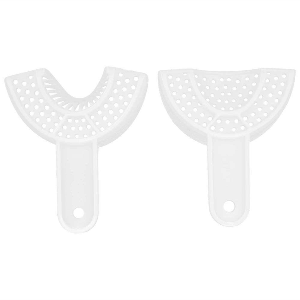 Disposable Dental Impressions Tray Teeth Holder Tray Dental Dentist Tool AccessoryFront Teeth