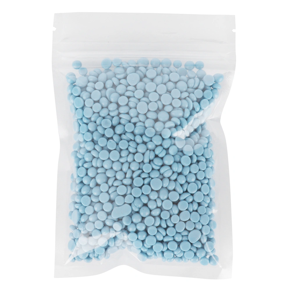 Men Women Hair Removal Wax Beans Depilatory Wax Bead for Face Arm Back Legs 50gOcean Blue