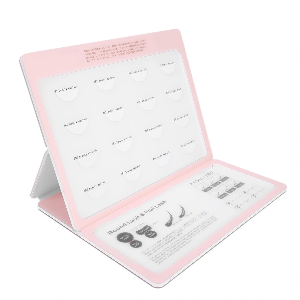 Empty Eyelash Storage Book Waterproof Dustproof False Eyelash Display Box for Eyelash Shop