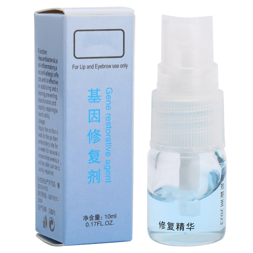 Microblading Repair Serum Refreshing Eyebrow Eyeliner Lip Tattoo Repair Agent 10ml