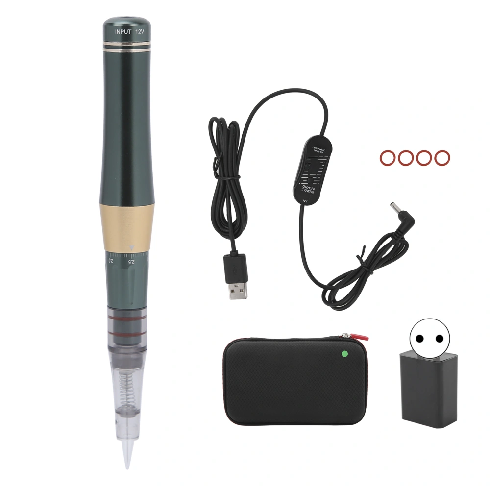 Cartridge Needle Microblading Pen Professional Eyebrow Eyeliner Tattoo Pen Machine 100‑240VEU Plug