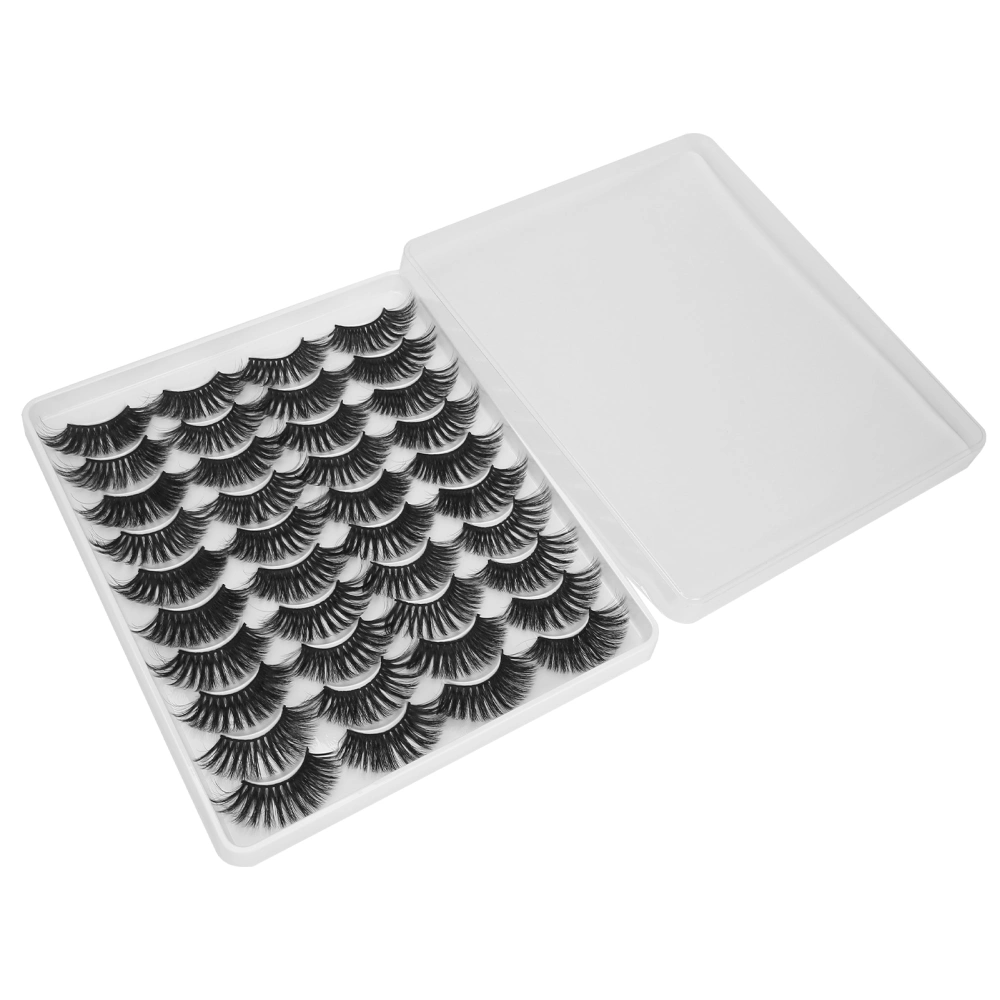 20 Pairs MultiLayered Fake Eyelashes Fluffy Thick Volume Eyelashes HandMade False Lash(MC-21 )