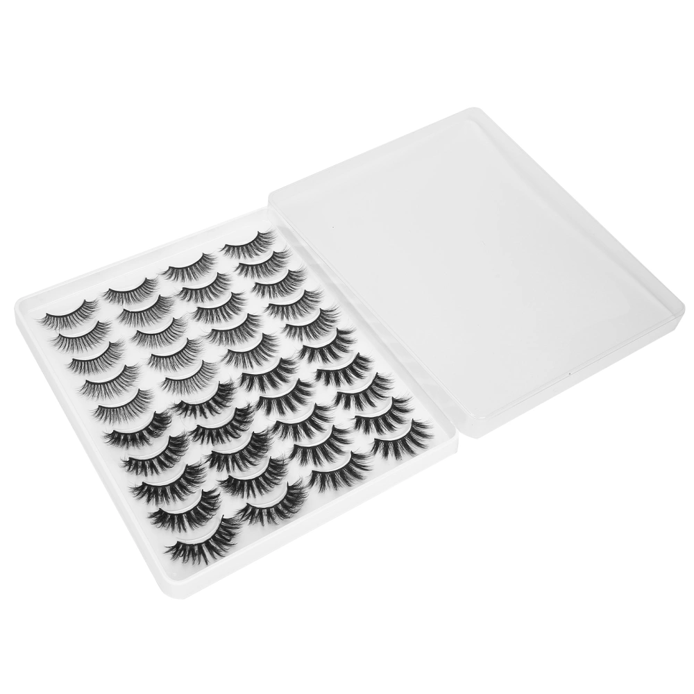 20 Pairs MultiLayered Fake Eyelashes Fluffy Thick Volume Eyelashes HandMade False Lash(G203 )