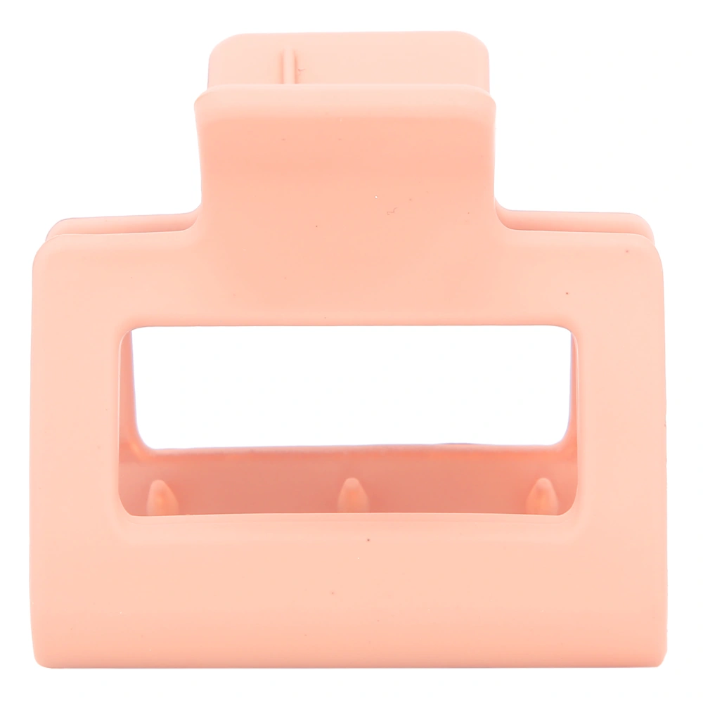 Rectangle Thick Hair Clamp Square Plastic Hair Claw Clips Hair Styling Jaw Clips for Girls WomenFlesh Pink