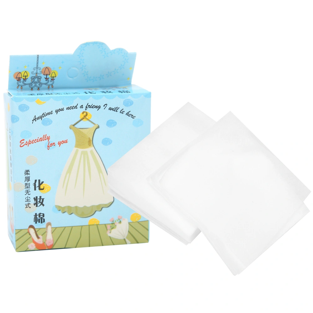 Makeup Cotton Pads Makeup Removal Nail Polish Cleaning NonWoven Disposable Facial Wipes 40PCS