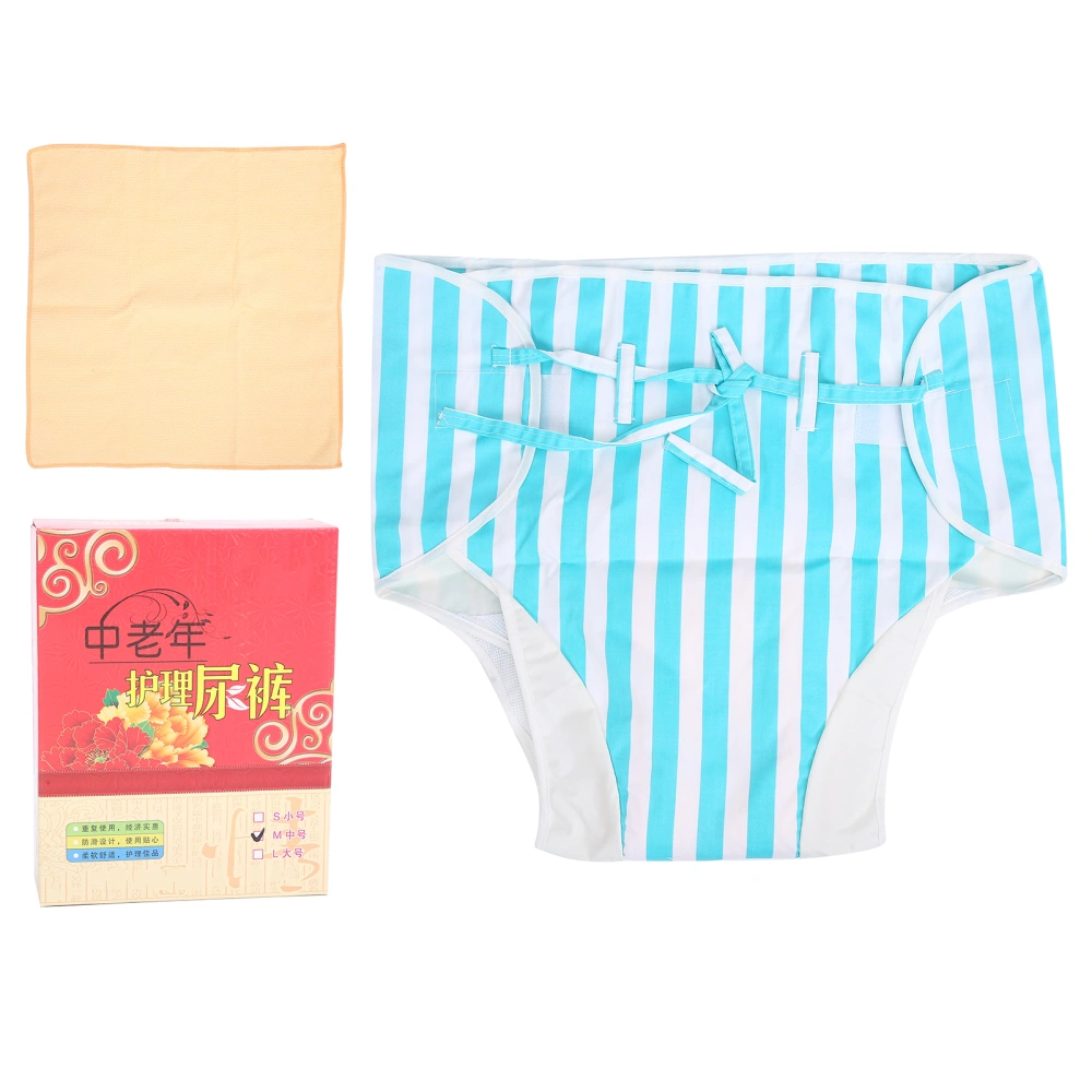 Adult Incontinence Underwear Leak Protection Underwear Pads Elderly Reusable Fabric Diapers