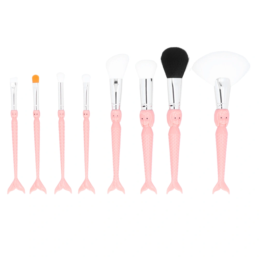 8pcs Makeup Brush Set Blush Face Powder Eyeshadow Shadow Brush Cosmetic Brush Tool