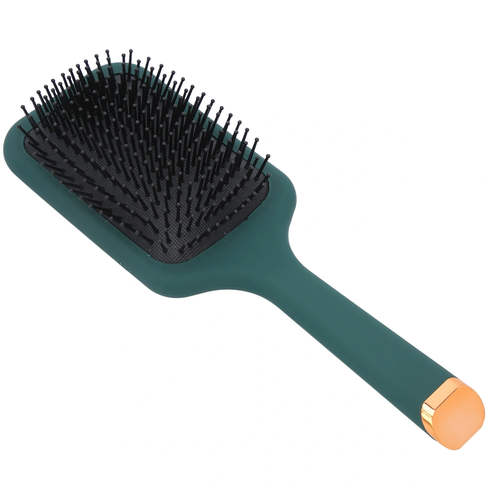 AntiStatic Massage Comb Scalp Massage Hair Comb Home Hair Styling Modeling Comb(Dark Green )