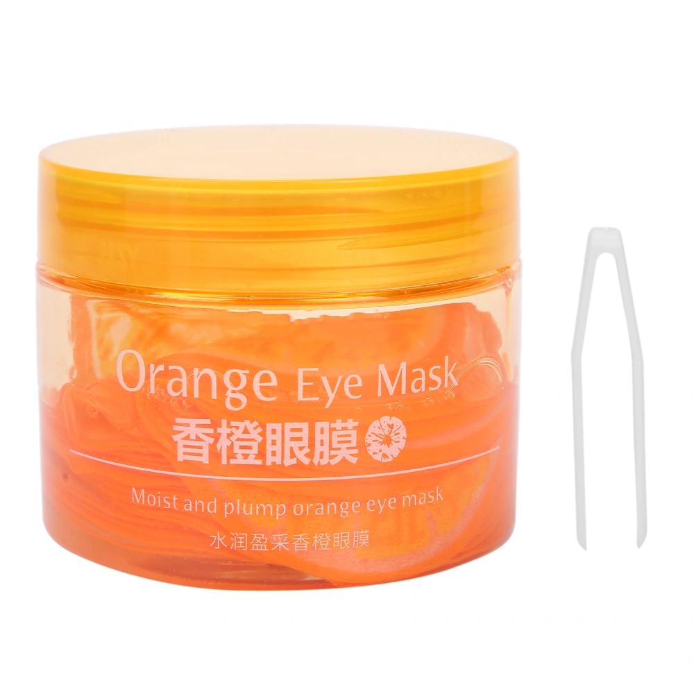 Orange Extract Eye Mask Moisturizing Hydrating Nourishing Eye Patches Skin Care 80g