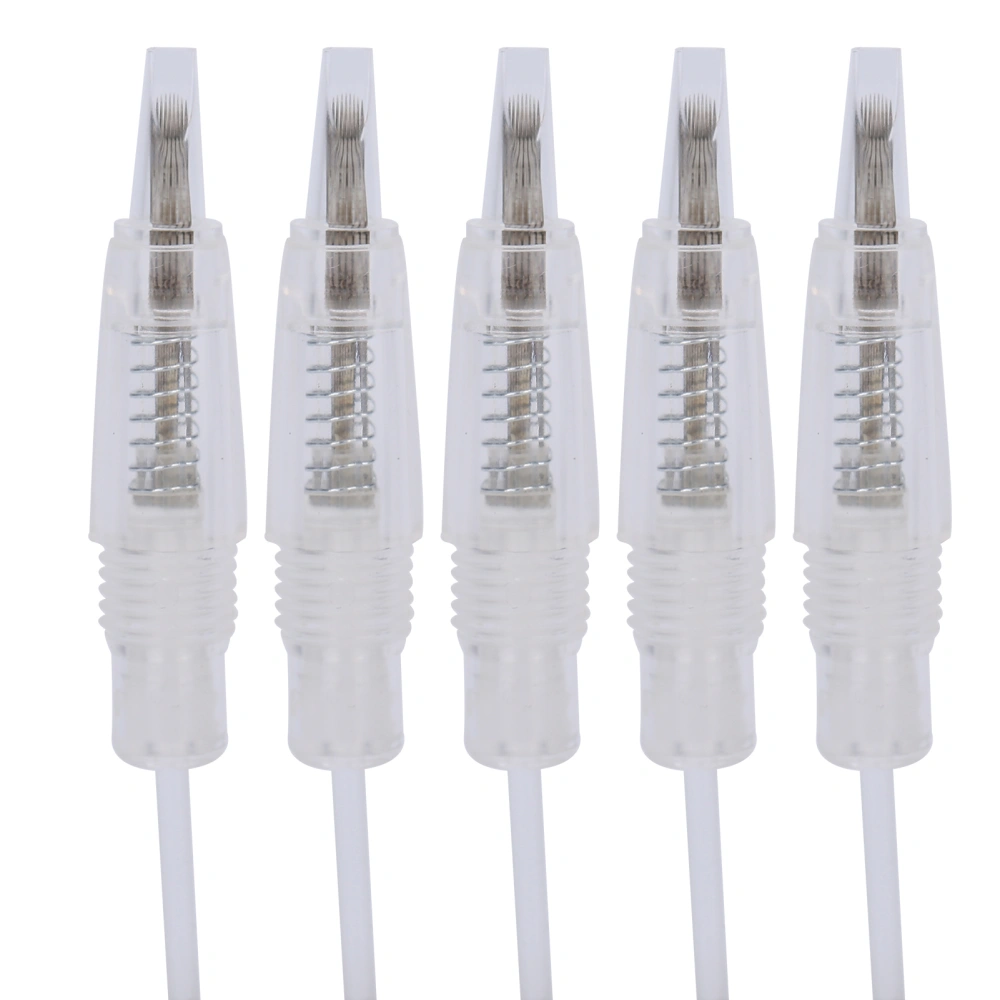 5pcs Professional Microblading U9 Needle Cartridge Makeup Eyebrow Tattoo Needle Set